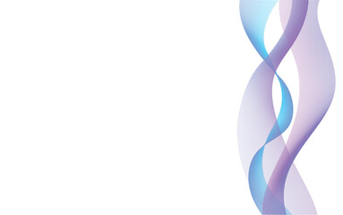 Abstract vertical wavy stripes on white background isolated. Vector illustration EPS 10. Colourful waves with lines