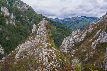 Obraz premium Rocky mountains landscape
