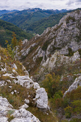 Rocky mountains landscape