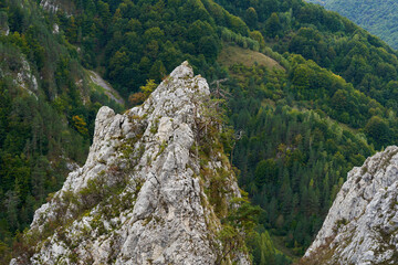 Rocky mountains landscape