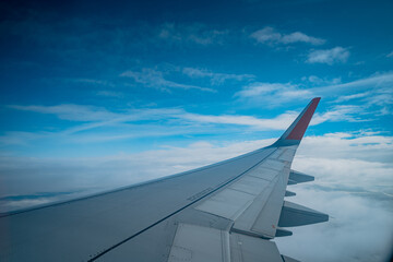 wing of airplane
