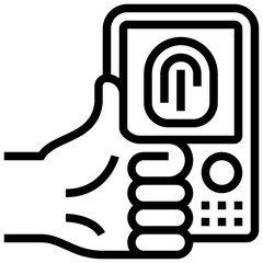 Fingerprint icon