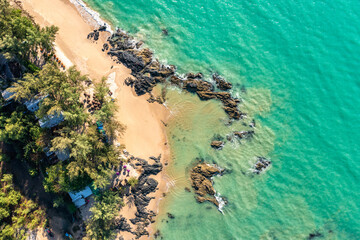 Haad Bang Sak Beach in Khao Lak, Thailand