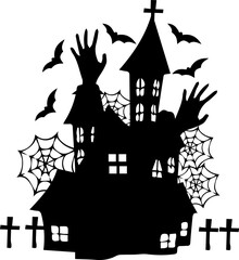 Halloween house design