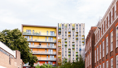 Barking town centre housing development, Barking, London, England, UK, September 22, 2022
