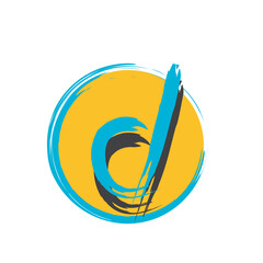 flat textured cutout