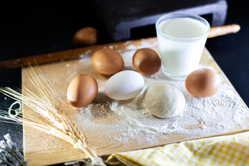 Natural eggs in the henhouse