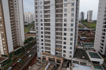 Fototapeta premium construction of a building