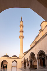 Fototapeta na wymiar Beautiful View of Sharjah Grand Mosque