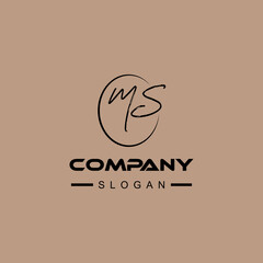 creative ms logo design