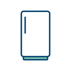 refrigerator icon vector design template in white background