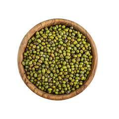 Dry raw organic mung beans