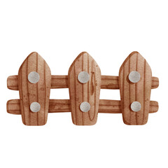 wooden fence