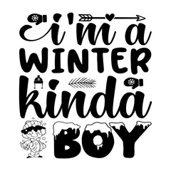 Winter Typography Design, Winter SVG, Winter T-shirt,
And Others