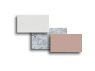 Elegant business card mockup