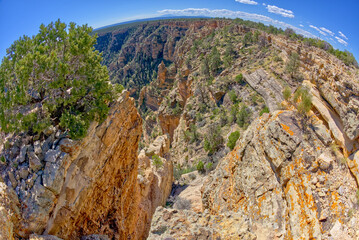 Cliffs of No Name Point at Grand Canyon AZ