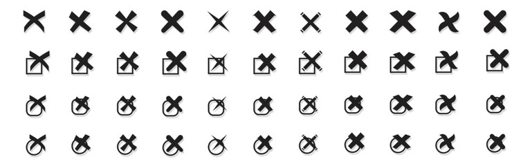handraw decline cross.