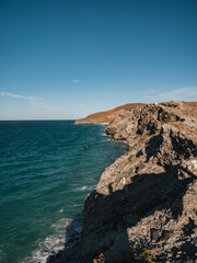 Fototapeta na wymiar Hike in Balandra Beach, Baja California, Mexico