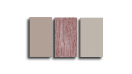 Minimal business card mockup