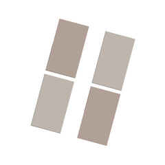 Minimal business card mockup