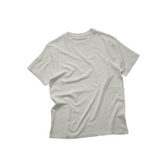 Wrinkled Ash Heather Unisex T-Shirt Front Mockup