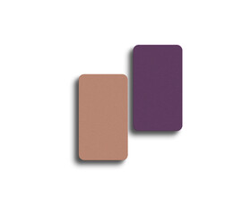 Vertical business card mockup