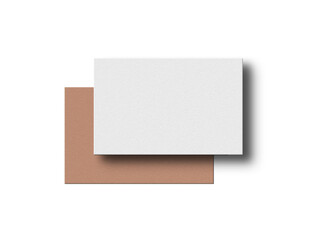 Minimal business card mockup