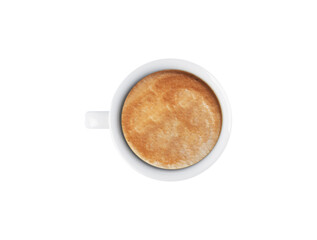 Cup of Coffee Top View