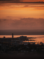 Sunset in La Paz, Baja California, Mexico