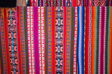 artesania y textileria Inca