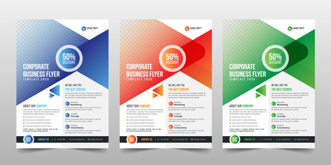 Creative Corporate & Business Flyer Brochure Template Design, abstract business flyer, and vector template design. Brochure design, cover, annual report, poster, flyer