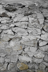 Background of gray cement textured stone