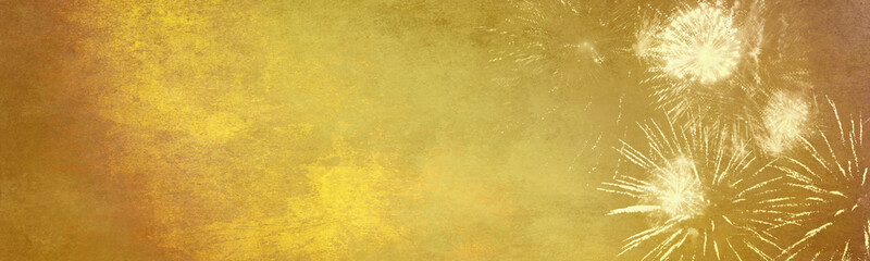 gold farbe texturen hintergrund karte banner feuerwerk