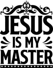 Jesus and Bible Verse religious Lettering t-shirts design