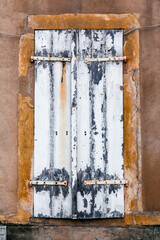 Old and beautiful ornate French door