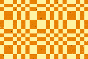 Chess retro vintage groovy background. Chessboard texture.