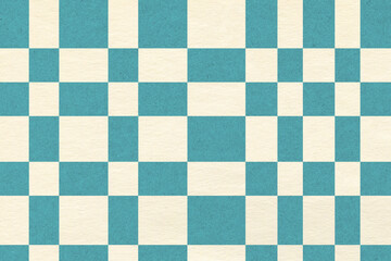 Chess retro vintage groovy background. Chessboard texture.