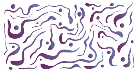 abstract  hand drawn doodle gradient background