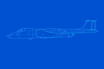 Avión espía de reconocimiento estratégico M-55