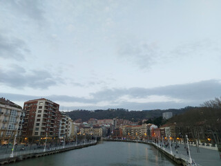 Fototapeta premium view of the river