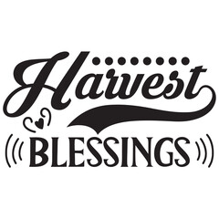 Harvest Blessings