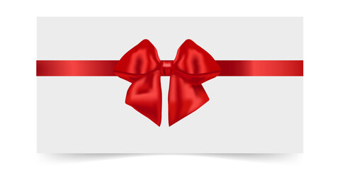 red bow, ribbon, gift wrapping