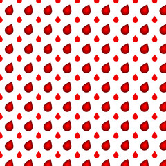 Blood drop pattern