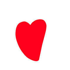 red heart illustration