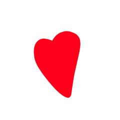 red heart illustration