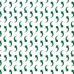 Green Arrow Background, Abstract Pattern Design, Arrow Vector Background. Pattern Design. Vector Illustration
