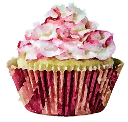 cupcake pink swirl 