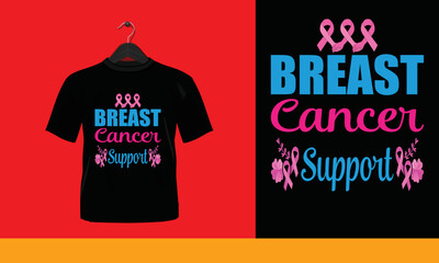 Breast Cancer Support - This design also can use in mugs, bags, stickers, backgrounds, and different print items.