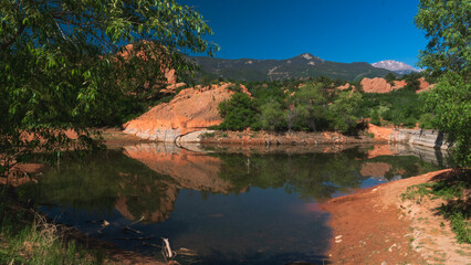 Fototapeta premium Red Rock Open Space