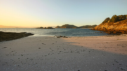 sunset at the beach